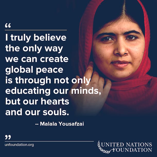 9 Inspiring Malala Quotes | unfoundation.org